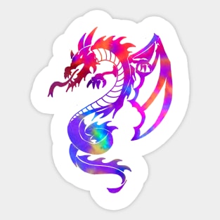 Rainbow Dragon Sticker